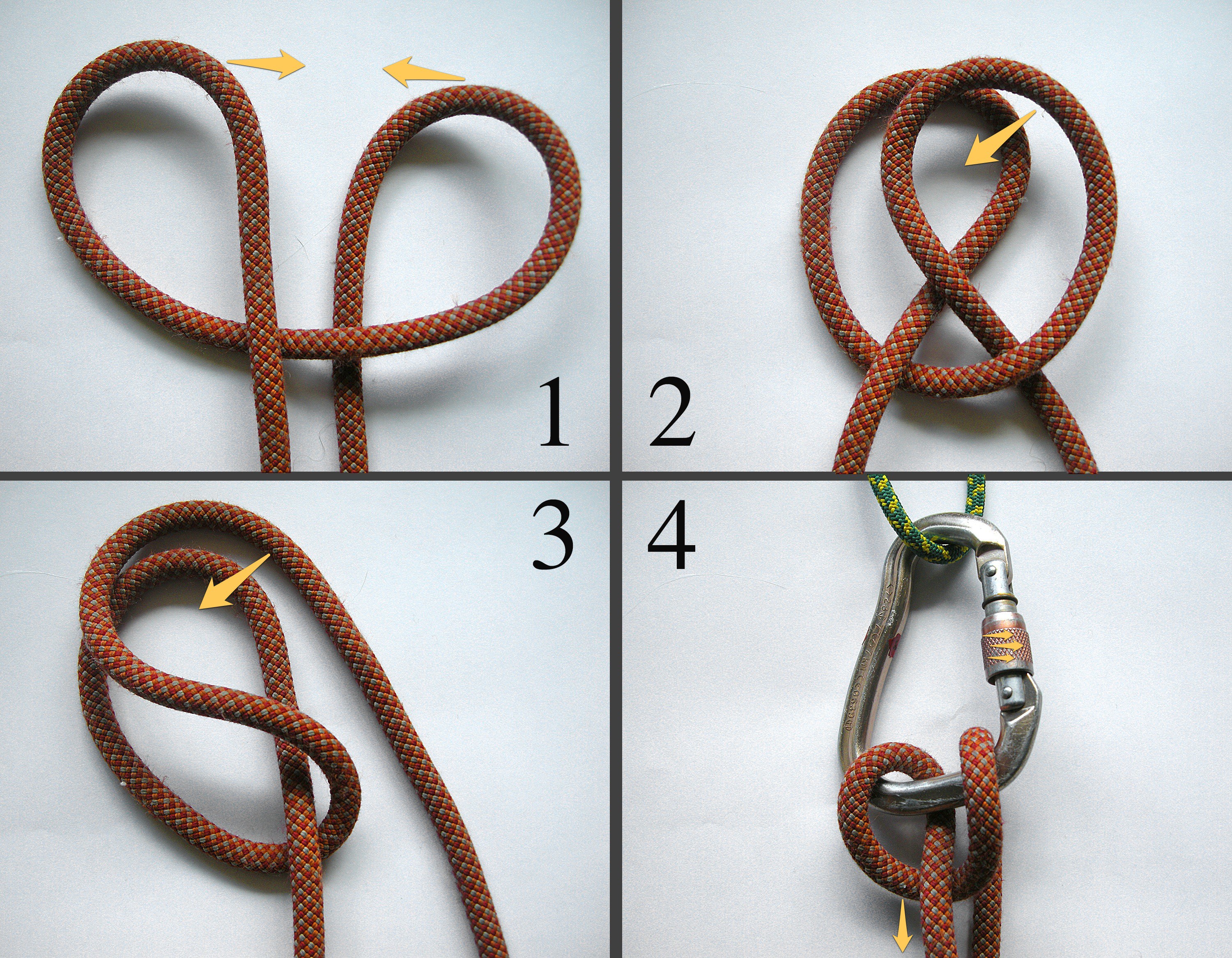 B33 army shop - paracord vrv - pol-bičev vozel (HMS knot)