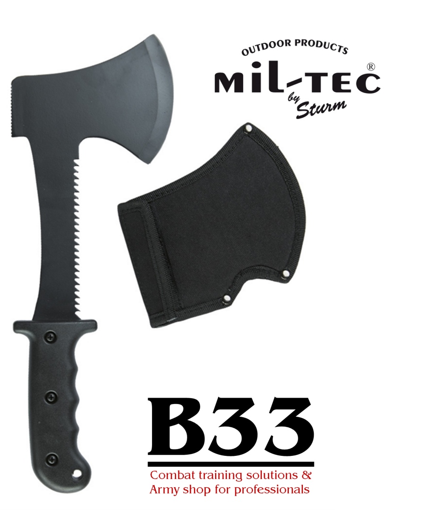 B33 army shop - vojaška sekira, bushcraft sekira MILTEC, MIL-TEC opremite se na www.opremljen.si (trgovina z vojaško opremo, vojaška trgovina)